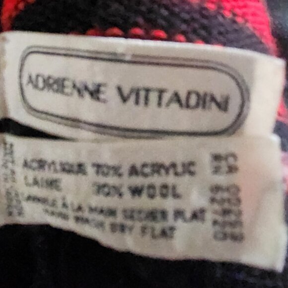 Vintage✨Rare 🛍️ Classic 🎁 Adrienne Vittadini 🎁 long, wool + acrylic gloves - Picture 7 of 7